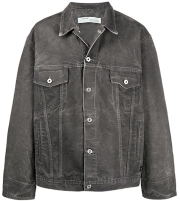 OFF-WHITE SS21 皺褶灰色丹寧夾克 OMYE051S20E550251002 Order OFF-WHITE SS21 皺褶灰色丹寧夾克 OMYE051S20E550251002