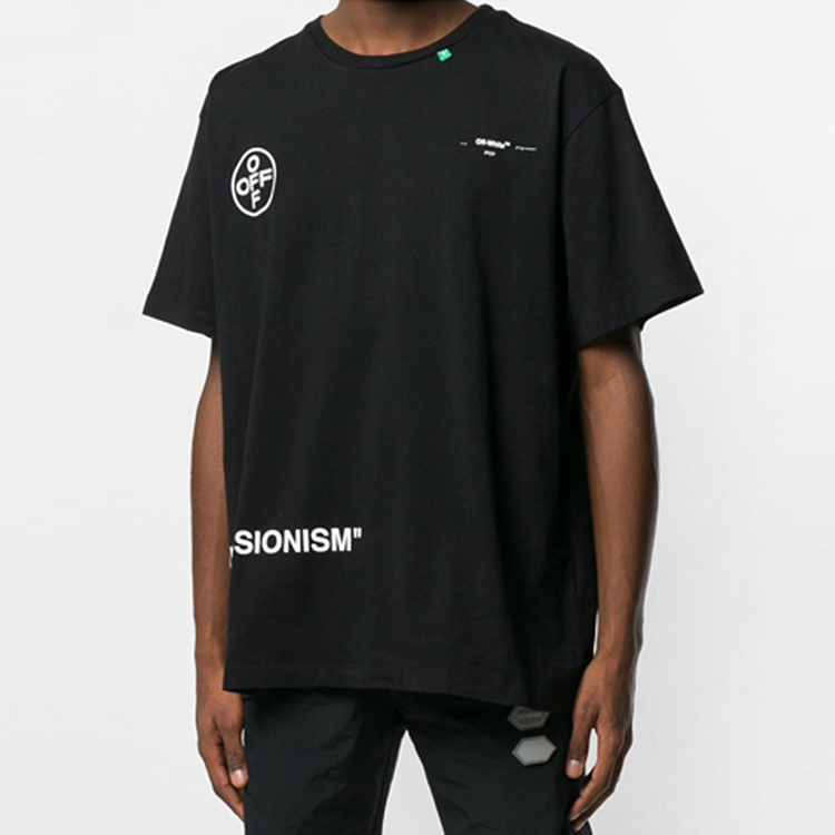 OFF-WHITE SS21 Graffiti Arrows Oversized Tee Black OMAA038G20JER0071028 圖 4