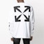Shop OFF-WHITE SS21 图案长袖T恤 白色 OMAB022R21JER0010110