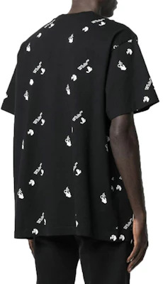 OFF-WHITE SS21 黑色短袖Logo印花宽松版T恤。 OMAA038R21JER0101001 Sizing OFF-WHITE SS21 黑色短袖Logo印花宽松版T恤。 OMAA038R21JER0101001