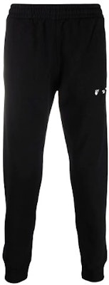 OFF-WHITE SS21 Logo Sweatpants Black OMCH035F21FLE0011001 Buy OFF-WHITE SS21 Logo Sweatpants Black OMCH035F21FLE0011001