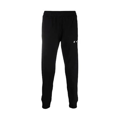 OFF-WHITE SS21 Logo Sweatpants Black OMCH035F21FLE0011001