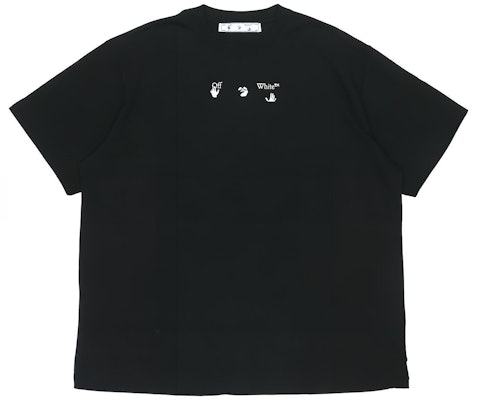 오프화이트 SS21 멀티컬러 화살 그래픽 오버사이즈 티셔츠 블랙. OMAA038S21JER0021025 Shop 오프화이트 SS21 멀티컬러 화살 그래픽 오버사이즈 티셔츠 블랙. OMAA038S21JER0021025