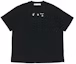Shop 오프화이트 SS21 멀티컬러 화살 그래픽 오버사이즈 티셔츠 블랙. OMAA038S21JER0021025