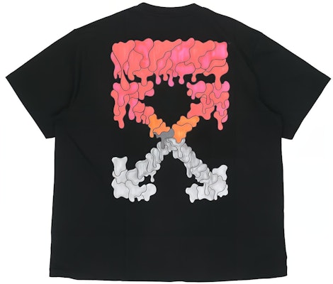 오프화이트 SS21 멀티컬러 화살 그래픽 오버사이즈 티셔츠 블랙. OMAA038S21JER0021025 Purchase 오프화이트 SS21 멀티컬러 화살 그래픽 오버사이즈 티셔츠 블랙. OMAA038S21JER0021025