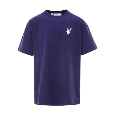 OFF-WHITE SS21 Multi-Color Arrow Print Relaxed T-Shirt Unisex Purple OMAA038R21JER0024632