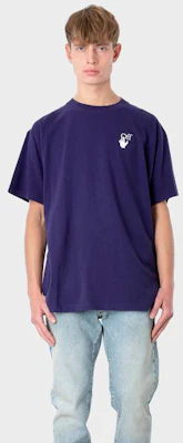 OFF-WHITE SS21 Kaos Unisex Ungu Motif Panah Multi-Warna Santai OMAA038R21JER0024632 Shop OFF-WHITE SS21 Kaos Unisex Ungu Motif Panah Multi-Warna Santai OMAA038R21JER0024632