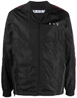 OFF-WHITE SS21 Solid Logo Zip Track Jacket OMBD022R21FAB0021001 OFF-WHITE SS21 Solid Logo Zip Track Jacket OMBD022R21FAB0021001