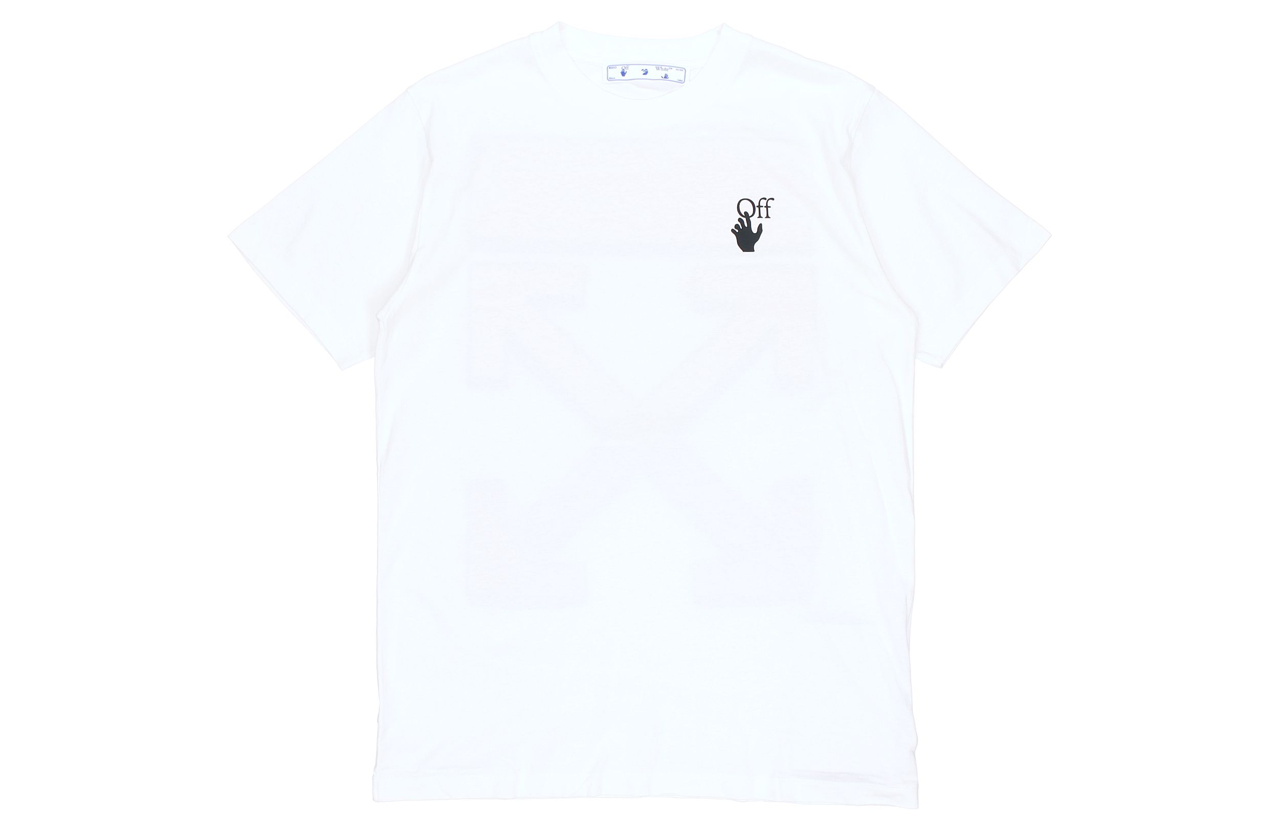 OFF-WHITE SS21 White Marker Arrow Logo T-Shirt OMAA027R21JER0030125 圖 3