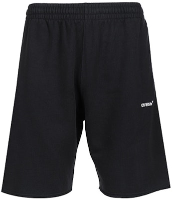 OFF-WHITE SS22 标志条纹休闲短裤 黑色 OMCI006C99FLE0011001 Order OFF-WHITE SS22 标志条纹休闲短裤 黑色 OMCI006C99FLE0011001