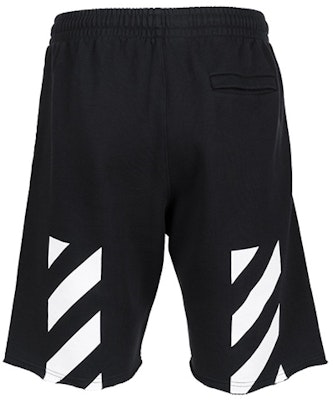 OFF-WHITE SS22 标志条纹休闲短裤 黑色 OMCI006C99FLE0011001 Lookbook OFF-WHITE SS22 标志条纹休闲短裤 黑色 OMCI006C99FLE0011001