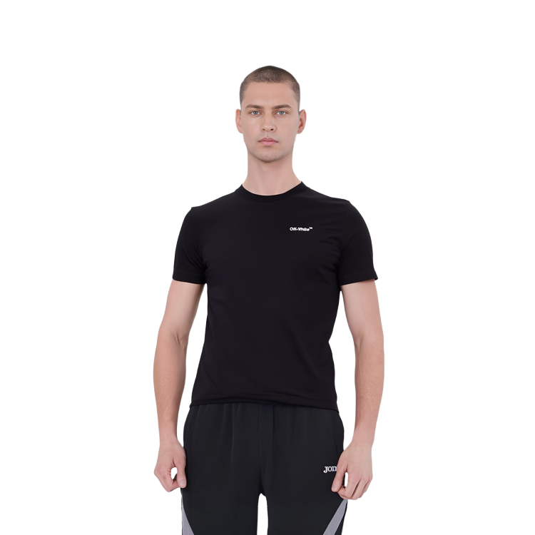 OFF-WHITE SS22 Arrow Logo Black Short Sleeve T-Shirt Men OMAA027C99JER0031001 圖 6