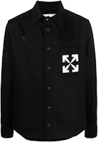 OFF-WHITE SS22 Arrow Logo Denim Long Sleeve Shirt Black Men’s OMYD027C99DEN0021001 OFF-WHITE SS22 Arrow Logo Denim Long Sleeve Shirt Black Men’s OMYD027C99DEN0021001