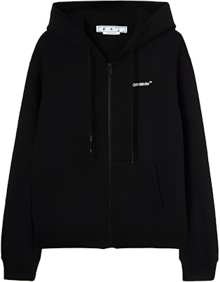 OFF-WHITE SS22 Hoodie Hitam Arrow Zip Oversized Fit Sweatshirt. OMBE013C99FLE0031001 Buy OFF-WHITE SS22 Hoodie Hitam Arrow Zip Oversized Fit Sweatshirt. OMBE013C99FLE0031001