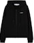 Order OFF-WHITE SS22 Hoodie Hitam Arrow Zip Oversized Fit Sweatshirt. OMBE013C99FLE0031001