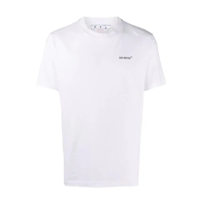 OFF-WHITE SS22 Caravaggio Arrow Graphic Tee White OMAA027C99JER00301100110