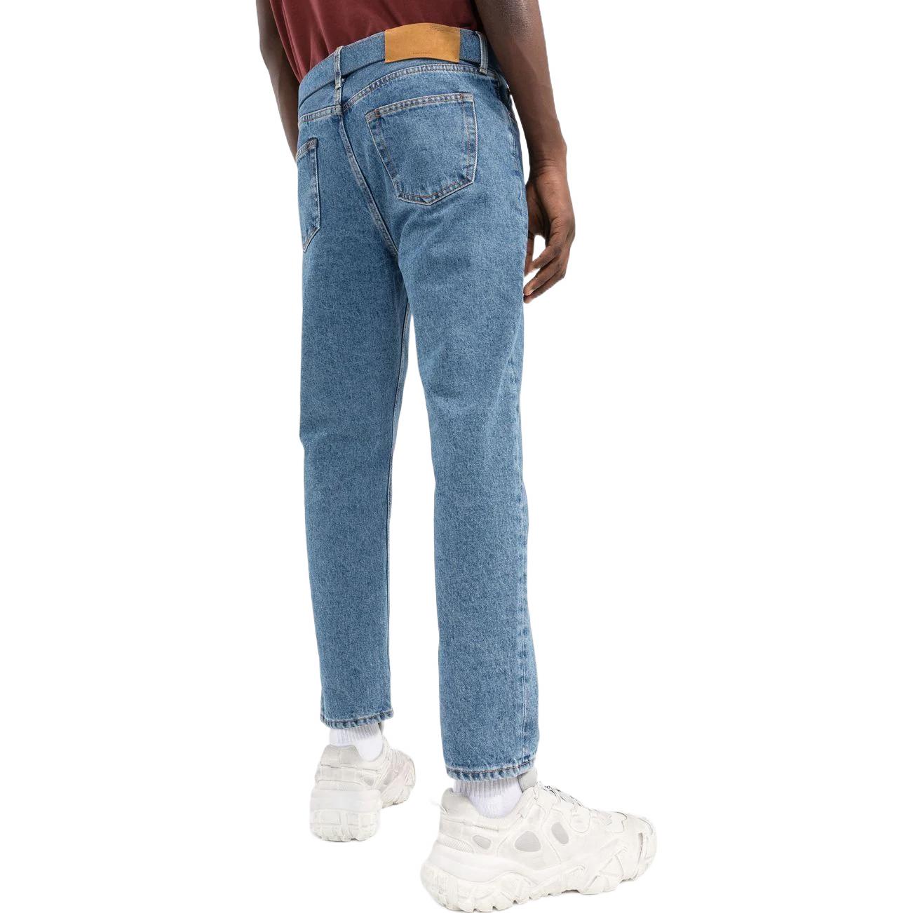 Purchase OFF-WHITE SS22经典直筒牛仔裤蓝色配腰带 常规版型 OMYA142C99DEN0024949