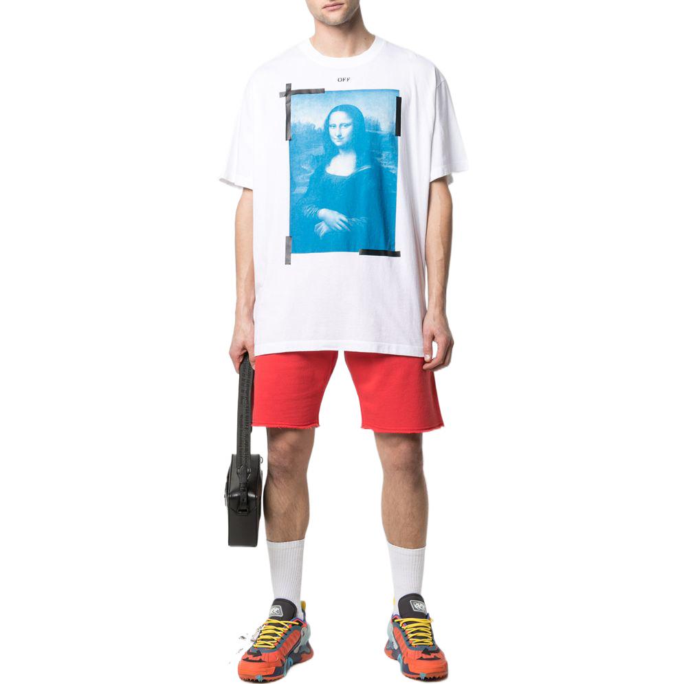 Lookbook OFF-WHITE SS22 經典白色圓領短袖T恤 修身版 白色 OMAA038R21JER00101100110