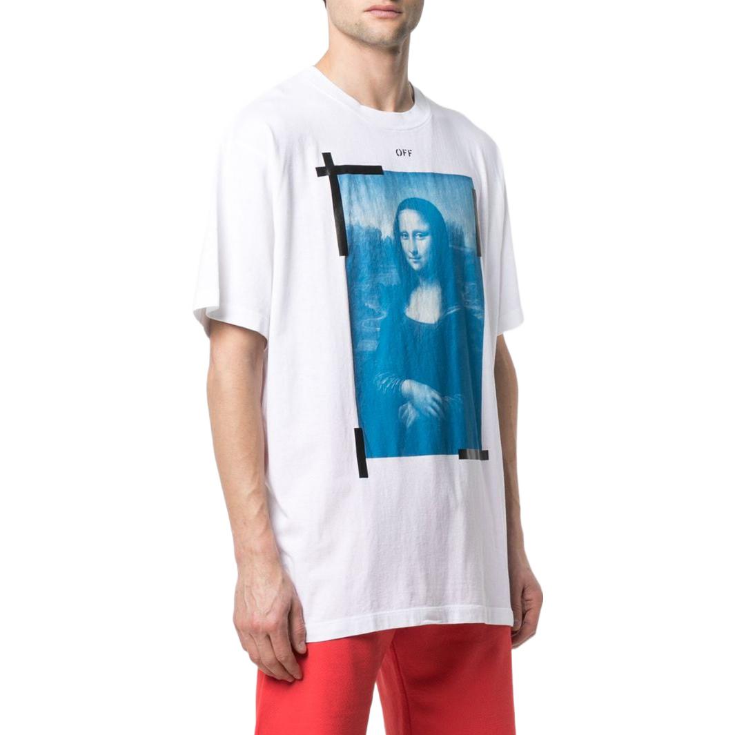 Purchase OFF-WHITE SS22 經典白色圓領短袖T恤 修身版 白色 OMAA038R21JER00101100110