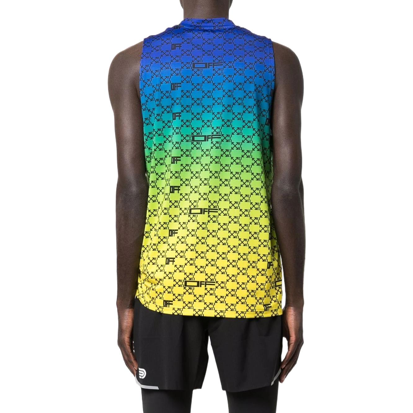 Purchase OFF-WHITE SS22 漸層標誌印花背心 多色款 OMVA033S22FAB0018410