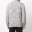 Details for 오프화이트 SS22 그레이 로고 자수 크루넥 긴팔 스웨터. OMHE087C99KNI0010610
