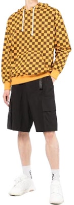 OFF-WHITE SS22 Industrial Belt Shorts Hitam Lelaki Kasual. OMCB064C99FAB0011007 Lookbook OFF-WHITE SS22 Industrial Belt Shorts Hitam Lelaki Kasual. OMCB064C99FAB0011007