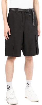 OFF-WHITE SS22 Industrial Belt Shorts Hitam Lelaki Kasual. OMCB064C99FAB0011007 Purchase OFF-WHITE SS22 Industrial Belt Shorts Hitam Lelaki Kasual. OMCB064C99FAB0011007