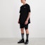 Purchase OFF-WHITE SS22 Marker Arrow Loose Fit Black Tee Short Sleeve OMAA038C99JER0051001