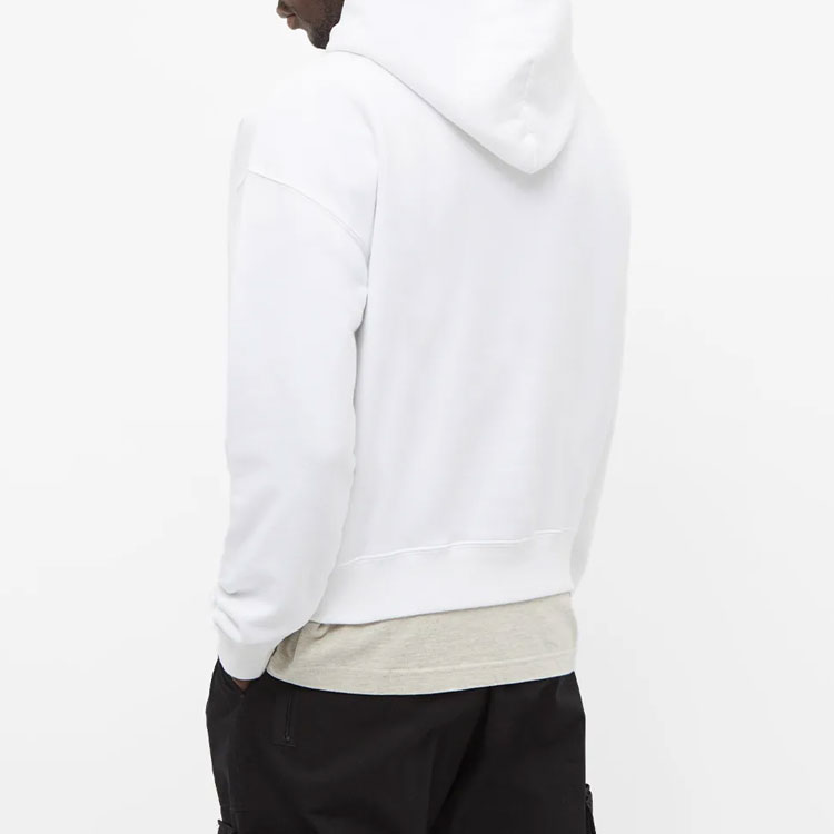 OFF-WHITE SS22 Mona Lisa Printed Hoodie White -  Regular Fit OMBB037C99FLE0050145 圖 4