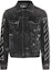 Order OFF-WHITE SS22 Printed Denim Jacket Black OMYE079S22DEN0011101