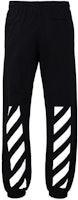OFF-WHITE SS22 Solid Black Casual Pants Men. OMCH029C99FLE0021001 OFF-WHITE SS22 Solid Black Casual Pants Men. OMCH029C99FLE0021001