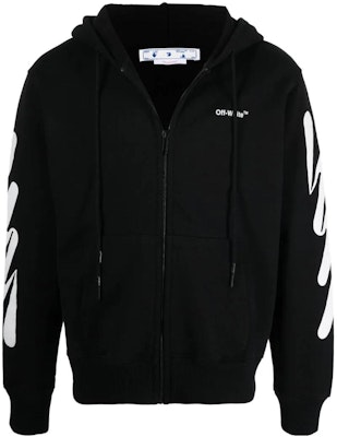 オフホワイト SS22 ウェーブストライプジップジャケット ブラック メンズアウター OMBE013S22FLE00410011001 Buy オフホワイト SS22 ウェーブストライプジップジャケット ブラック メンズアウター OMBE013S22FLE00410011001