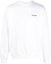 Buy OFF-WHITE SS22 White Long Sleeve Crewneck Sweatshirt Casual Fit OMBA057C99FLE0100110