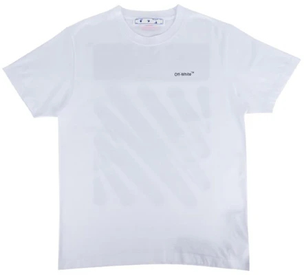 Camiseta Blanca OFF-WHITE SS22 Estampado Cebra Manga Corta Algodón. OMAA027S22JER0100110 Lookbook Camiseta Blanca OFF-WHITE SS22 Estampado Cebra Manga Corta Algodón. OMAA027S22JER0100110