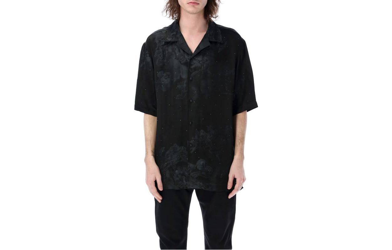 Order OFF-WHITE SS23 黑色宽松版短袖POLO衫 OMGA196S23FAB0021010