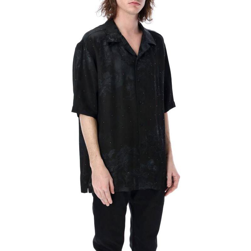 Purchase OFF-WHITE SS23 黑色宽松版短袖POLO衫 OMGA196S23FAB0021010