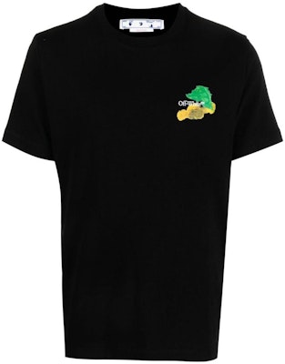 オフホワイト SS23 アローグラフィック クルーネック 半袖Tシャツ ブラック OMAA027S23JER0041084 Buy オフホワイト SS23 アローグラフィック クルーネック 半袖Tシャツ ブラック OMAA027S23JER0041084