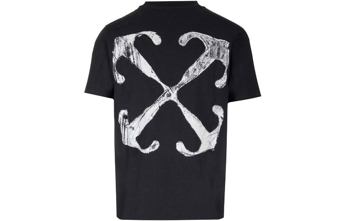 OFF-WHITE SS23 Arrow Logo Graphic Black Tee -  Regular Fit OMAA027F23JER0101001 圖 3