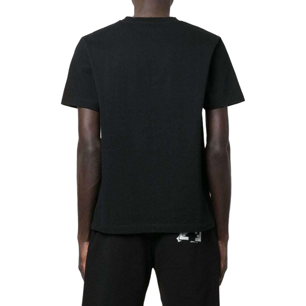 OFF-WHITE SS23 Black Logo Print Crewneck T-Shirt OMAA027C99JER0091001 圖 6