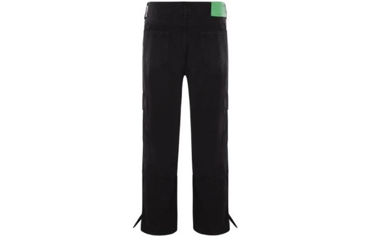 Lookbook OFF-WHITE SS23 Black Twill Printed Buckle Detail Cargo Pants Menswear OMCE033S23FAB0011010