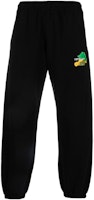 OFF-WHITE SS23 Brush Arrow Print Knit Joggers Black Casual Pants OMCH029S23FLE0021084 OFF-WHITE SS23 Brush Arrow Print Knit Joggers Black Casual Pants OMCH029S23FLE0021084