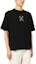 Shop OFF-WHITE SS23 黑色短袖图案T恤 OMAA120S23JER0021017
