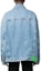 Shop オフホワイト SS23 ペイントスプラッター デニムジャケット リラックスフィット OMYE083S23DEN0014600