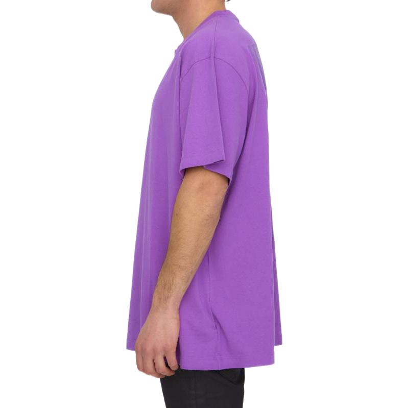 Purchase OFF-WHITE SS23 Purple Crewneck Regular Fit T-Shirt . OMAA038S23JER0013636