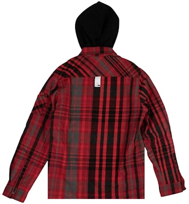 OFF-WHITE SS23 ストライプ マルチポケット フーディ ジャケット レッド メンズウェア OMGA061E19E230022010 Lookbook OFF-WHITE SS23 ストライプ マルチポケット フーディ ジャケット レッド メンズウェア OMGA061E19E230022010