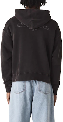 OFF-WHITE SS24 人像印花連帽黑色套頭衫毛衣。 OMBB085S24FLE0091001 Details for OFF-WHITE SS24 人像印花連帽黑色套頭衫毛衣。 OMBB085S24FLE0091001