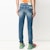 Off-White Stonewash Skinny Fit Denim Jeans Medium Blue/White