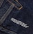 Off-White Striped Denim Jacket Dark Blue/White