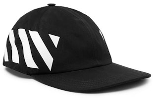 Off-White Striped Diag Canvas Hat Black/White Off-White Striped Diag Canvas Hat Black/White