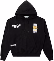 Off-White Summer Graphic Print Hoodie Black/Multicolor Off-White Summer Graphic Print Hoodie Black/Multicolor